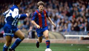 Michael Laudrup (1990/91): Der offensive Mittelfeldspieler aus Dänemark wechselte 1989 nach vier erfolgreichen Jahren bei Juve zu Barca. Dort trug er meist die 9, aber eben auch die 10. Mit 215 Spielen und zehn Titeln eine echte Barca-Legende.