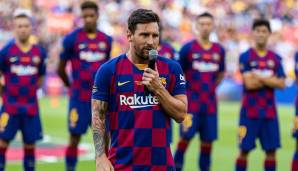 Richtete entschuldigende Worte an die Fans des FC Barcelona: Superstar Lionel Messi.