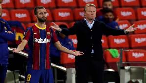 Barca-Trainer Koeman ärgerte sich über das Verhaltens eines Getafe-Spielers.