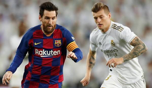 Lionel Messi und Toni Kroos treffen im Clasico aufeinander.