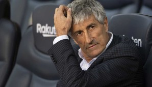 Wurde nach einer historischen 2:8-Klatsche des FC Barcelona gegen den FC Bayern entlassen: Quique Setien.