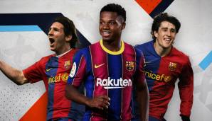 Viele Wunderkinder, die zu Stars wurden - aber auch welche, die in der Versenkung verschwanden: Hier sind die jüngsten Torschützen des FC Barcelona seit 2000. Kleiner Spoiler: Lionel Messi muss sich mit Rang drei begnügen.