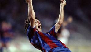 Platz 14: JOSE MARI BAKERO – 47 Siegtreffer (gesamt: 139) für Real Sociedad und den FC Barcelona