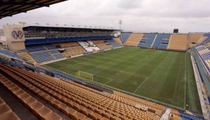 FC VILLARREAL: Estadio de la Ceramica. Besser bekannt unter dem Namen "El Madrigal", wie das 1923 eröffnete Stadion von 1925 bis 2017 hieß. Es liegt nur 50 Meter über dem Meeresspiegel. Heute finden 23.500 Besucher Platz.