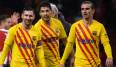 Es war einmal beim FC Barcelona: Lionel Messi, Luis Suarez und Antoine Griezmann haben den Klub verlassen. Stattdessen stürmen nun Depay, Braithwaite und Luuk de Jong für die Katalanen.