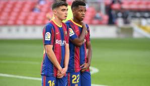 PEDRI & ANSU FATI: Zwei Weichen für die Zukunft hat Barcelona bereits gestellt: Mit ihren Jungstars Pedri und Ansu Fati verlängerten die Katalanen im Oktober bis 2026 beziehungsweise 2027.