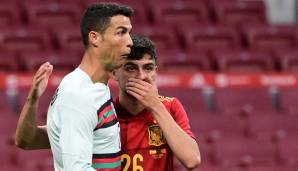 ANGRIFF: Cristiano Ronaldo (früher unter anderem Real Madrid, heute Manchester United): Dass Ronaldo dabei ist, scheint logisch. Tatsächlich ist er aber der einzige der elf Spieler, der noch nicht für den FC Barcelona auf dem Platz stand.