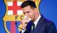 Lionel Messi ging in Barcelona unter Tränen.