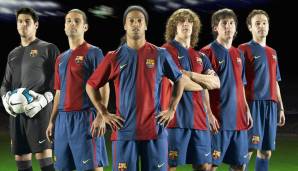 Mit Ronaldinho, Messi und Co.: Marquez war ein Teil des großen FC Barcelona.