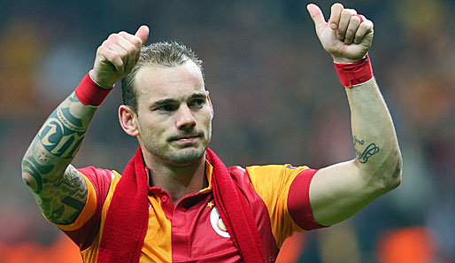 Wesley Sneijder hat einem Wechsel im Sommer eine Absage erteilt