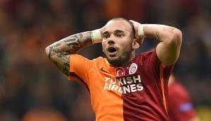 Wesley Sneijder kann mit Gala nächstes Jahr nicht in Europa spielen