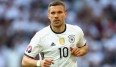 Lukas Podolski fällt rund einen Monat aus