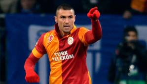 SAISON 2012/13 - BURAK YILMAZ mit 24 Toren für Galatasaray - Nationalität: Türkei - Alter zum damaligen Zeitpunkt: 27.