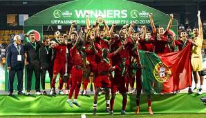 Der 99er-Jahrgang von Portugal holte bereits den U-17- und U-19-Titel. Folgt nach dem EM-Titel 2018 nun auch der U-20-WM-Titel 2019?