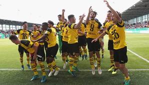 Der BVB-Nachwuchs feierte bereits 2018 die Meisterschaft in der U17.