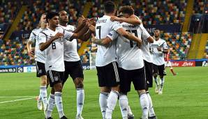 Das erste Gruppenspiel konnte die deutsche Mannschaft souverän mit 3:1 gegen Dänemark gewinnen.