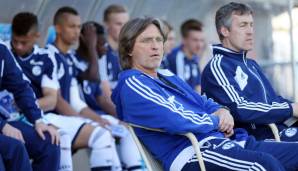 Norbert Elgert führte die A-Jugend des FC Schalke 04 in der Premierensaison der Youth League 2013/14 ins Halbfinale, wo sie mit 0:1 am späteren Sieger FC Barcelona scheiterte.