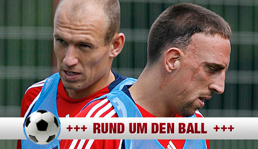 Arjen Robben und Franck Ribery bilden das neue Baayern-Traumduo im Mittelfeld