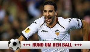 Adil Rami vom FC Valencia soll von sechs europäischen Topklubs gejagt werden