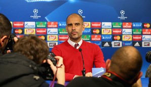 Pep Guardiola stellt sich vor dem Duell mit Juventus der Presse