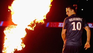 Zlatan Ibrahimovic spielt seit 2012 für Paris St. Germain