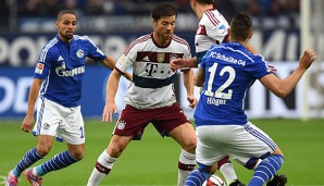 Xabi Alonso gab gegen Schalke sein Bundesligadebüt