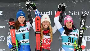 Ski-Rennläuferin Mikaela Shiffrin fährt im Weltcup wieder einmal von Sieg zu Sieg.