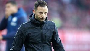 Domenico Tedesco hat nach der 0:4-Pleite gegen Düsseldorf einen Rücktritt ausgeschlossen.