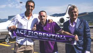 Franck Ribery spielt künftig für die Fiorentina.