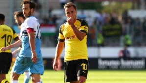 Mario Götze könnte in der neuen Saison offenbar für die hellblauen Römer auflaufen.