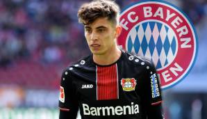 Kein Wechsel im Sommer zum FC Bayern? Bayer Leverkusens Kai Havertz soll einen Tranfer zu Wunschverein Real Madrid präferieren.