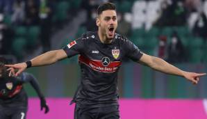 Dinoas Mavropanos ist mit vier Toren bester Schütze der Stuttgarter in dieser Saison