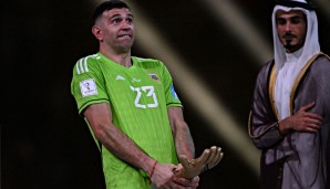 Emiliano Martinez, Jubel, WM-Finale
