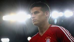 James Rodriguez reist nicht mit der Mannschaft des FC Bayern München zum Pokalspiel gegen RB Leipzig