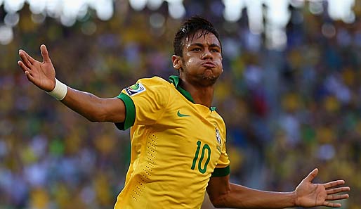 Neymar spielt derzeit mit der Nationalmannschaft beim Confederations Cup