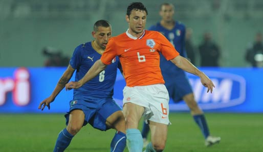 Mark van Bommel absolvierte bisher 54 Länderspiele für Holland