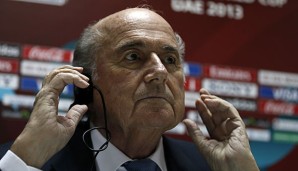 Sepp Blatter begrüßt die Idee, die WM 2022 in mehreren Gastgeberländern zu veranstalten