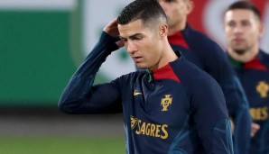 Cristiano Ronaldo fehlte im Training von Portugals Nationalteam.