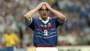 Stephane Guivarc'h kam bei der WM 1998 in sechs von sieben Spielen zum Einsatz, blieb aber ohne Tor.