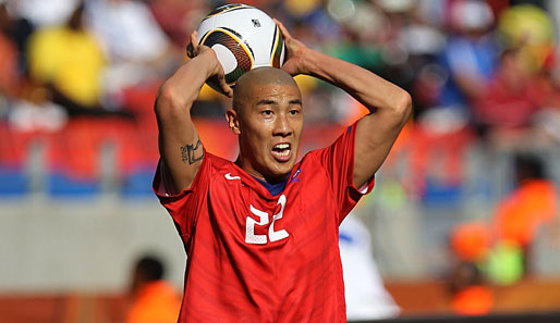 Du-Ri Cha spielt seit 2002 für die südkoreanische Nationalmannschaft