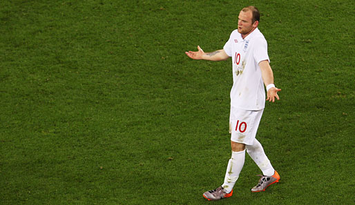 Wayne Rooney erzielte in 62 Spielen für die Three Lions 25 Tore