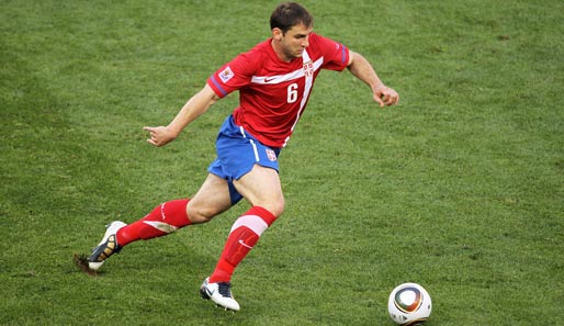Branislav Ivanovic hat bisher 33 Länderspiele für Serbien absolviert