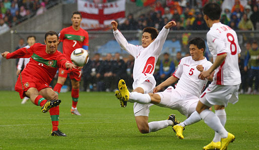 Die Nordkoreaner wollen die Schmach gegen Portugal vergessen machen.