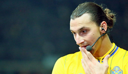 Zlatan Ibrahimovic soll in der Halbzeitpause eine "sehr gute" Ansprache gehalten haben