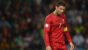 Muss mit Portugal wohl in den Playoffs ran: Cristiano Ronaldo
