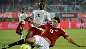Trotz des 2:1-Sieges hat Mohamed Naguib (r.) mit Ägypten die WM-Teilnahme verpasst
