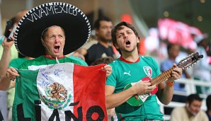 Auch im Playoff-Spiel werden die Mexiko-Fans ihre Mannschaft wieder leidenschaftlich anpeitschen