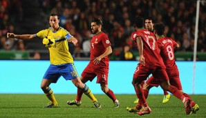 Auf Zlatan Ibrahimovic ruhen in Schweden alle Hoffnungen