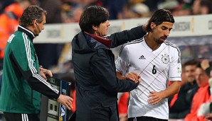 Joachim Löw setzt trotz seiner schweren Verletzung große Hoffnungen in Sami Khedira