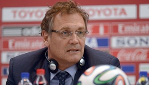 Für die Torlinientechnik statt Videobeweis: FIFA-Generalsekretär Jeromo Valcke